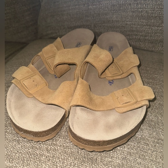 Birkenstock Arizona suede sandals size 45